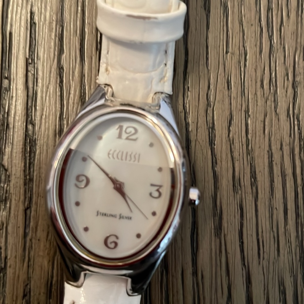 Ecclissi sterling silver women’s watch